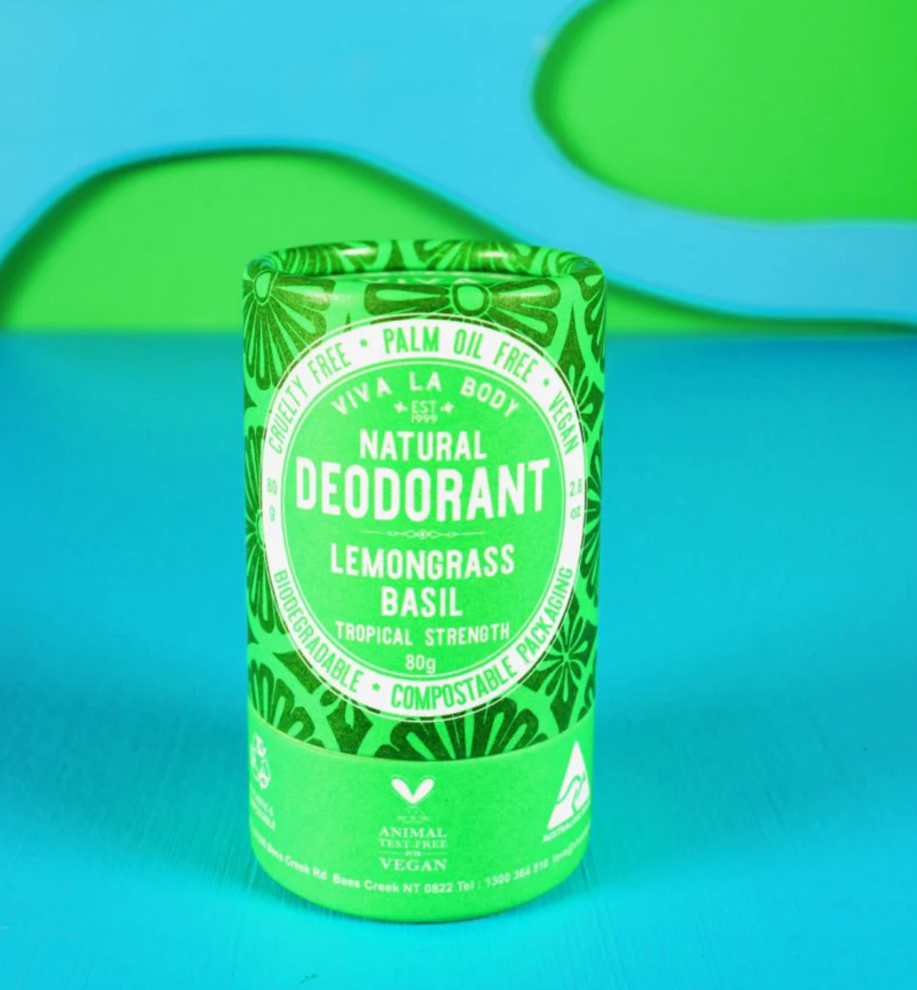 Viva La Body Solid Deodorant stick - Lemongrass Basil