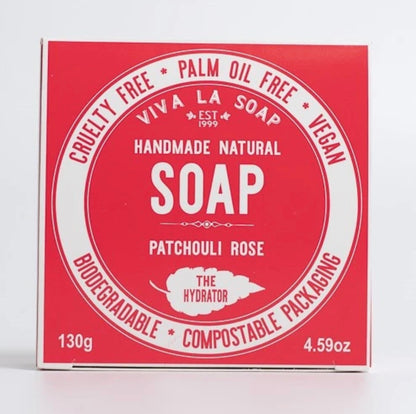 Viva La Body Natural Soap Bar Patchouli Rose