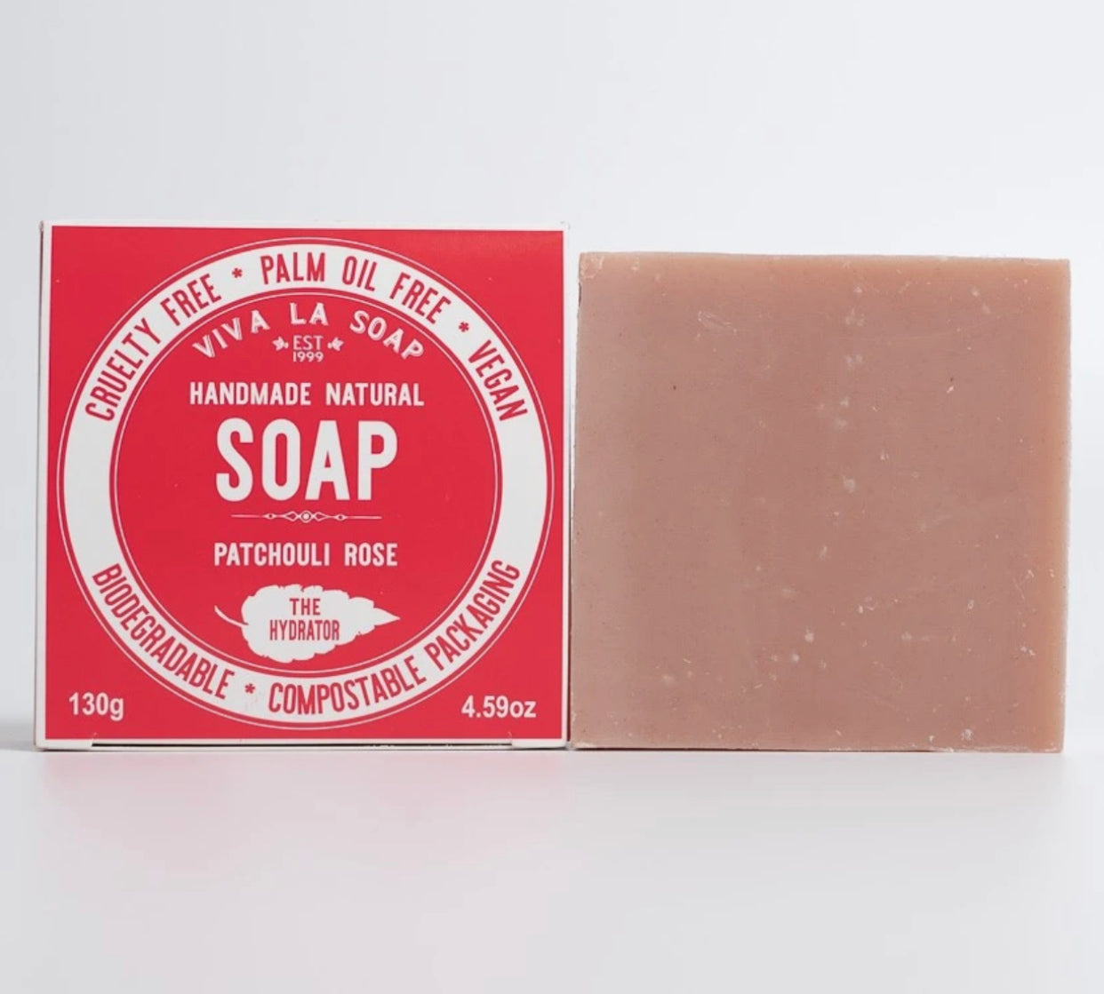 Viva La Body Natural Soap Bar Patchouli Rose
