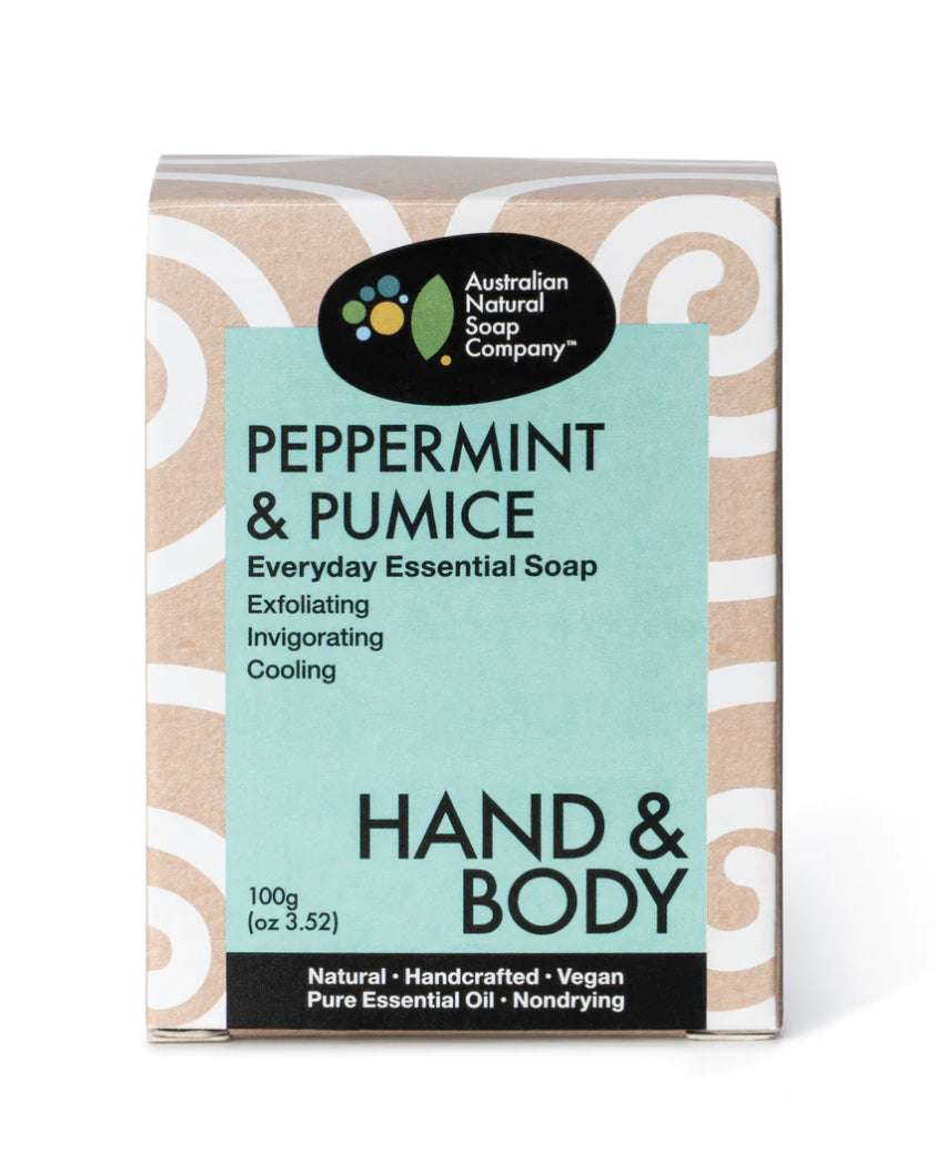 The Australian Natural Soap Company Peppermint and Pumice Soap