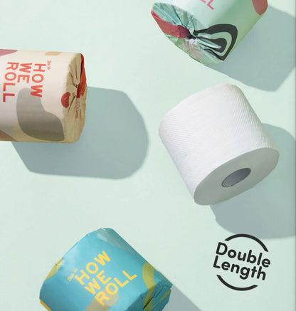 How We Roll Recycled 3ply Toilet Paper
